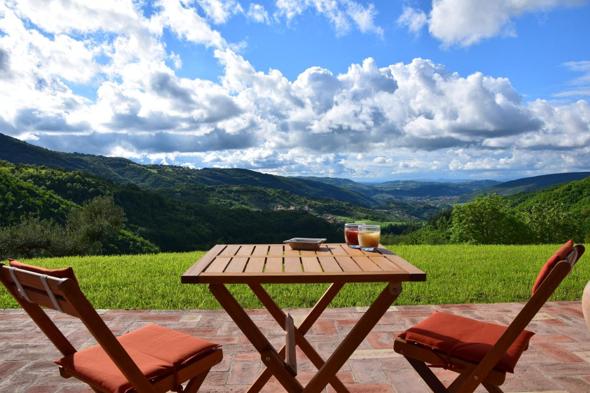 Alba Dei Due Soli B&B Nocera Umbra Bagian luar foto