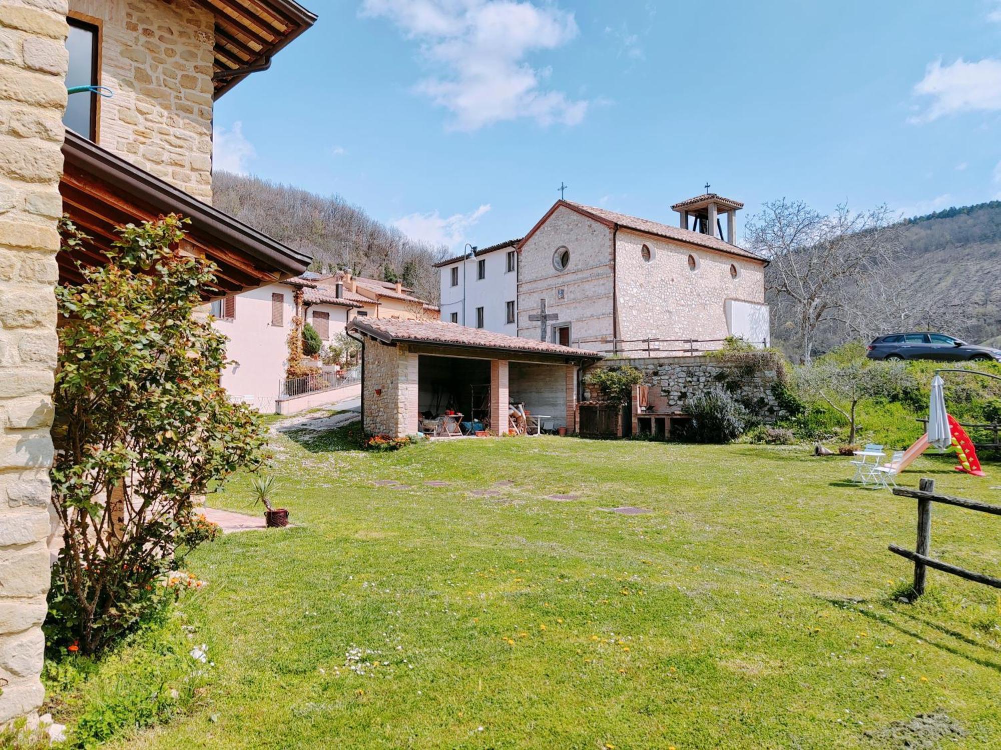 Alba Dei Due Soli B&B Nocera Umbra Bagian luar foto